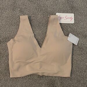 NWT Vogue Society Nude Cloud Bralette